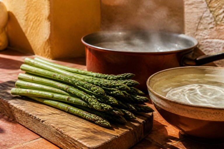 Cuisson asperges vertes : 6 minutes et pas une de plus