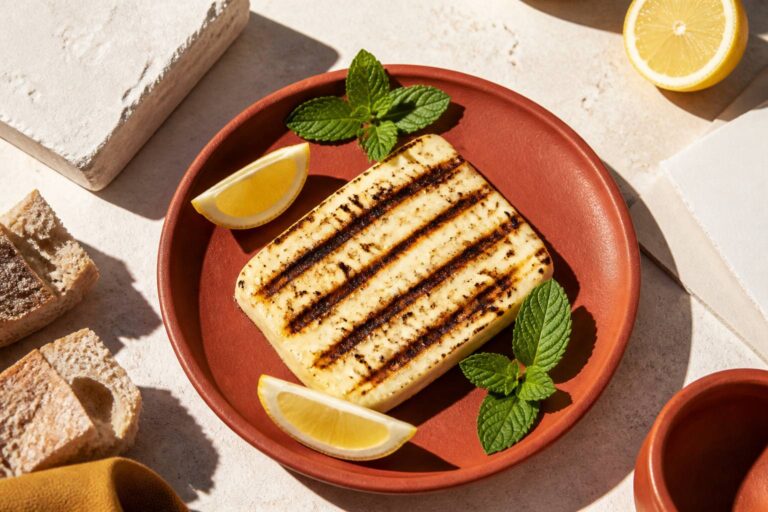 Halloumi : ce que c&rsquo;est, comment le cuire et avec quoi
