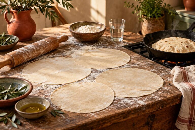 Chapatis : la recette indienne, la pâte et la cuisson poêle