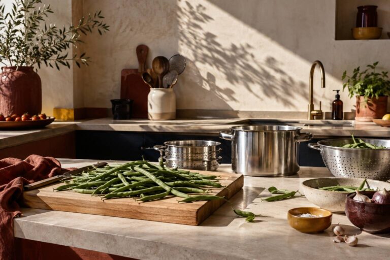 Temps de cuisson des haricots verts : eau, vapeur, cocotte